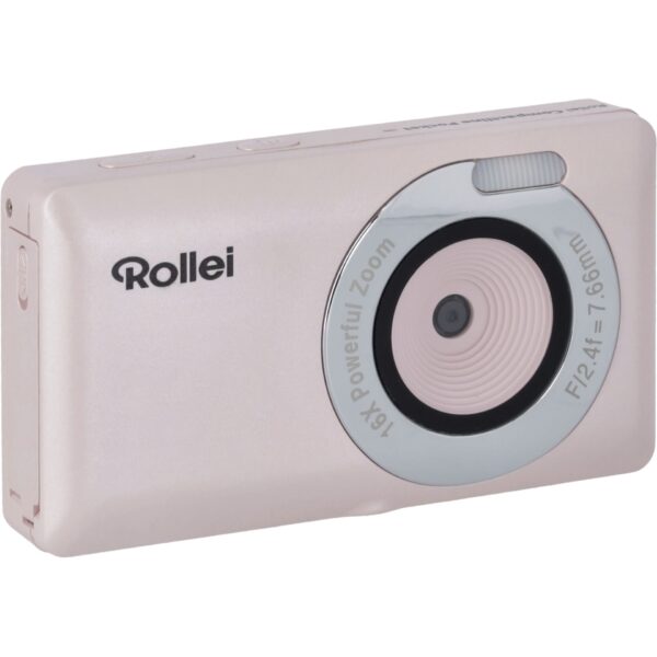 Rollei Compactline Pocket Digitalkamera Pink – Bild 2