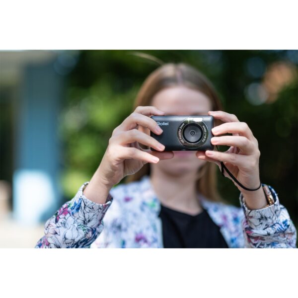 Rollei Compactline Pocket Digitalkamera Schwarz – Bild 10