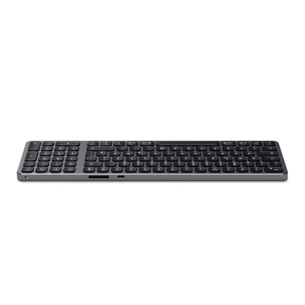 Satechi Aluminium BT Backlit Keyboard Slim German space gray – Bild 5