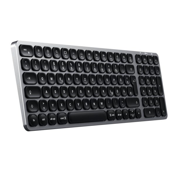 Satechi Aluminium BT Backlit Keyboard Slim German space gray – Bild 6