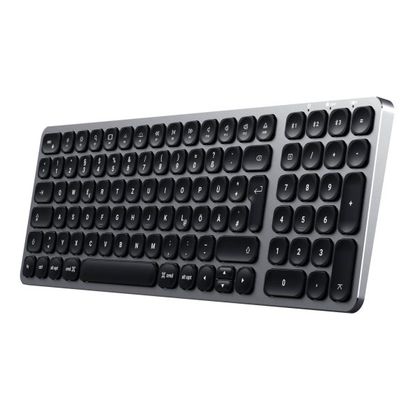 Satechi Aluminium BT Backlit Keyboard Slim German space gray – Bild 7
