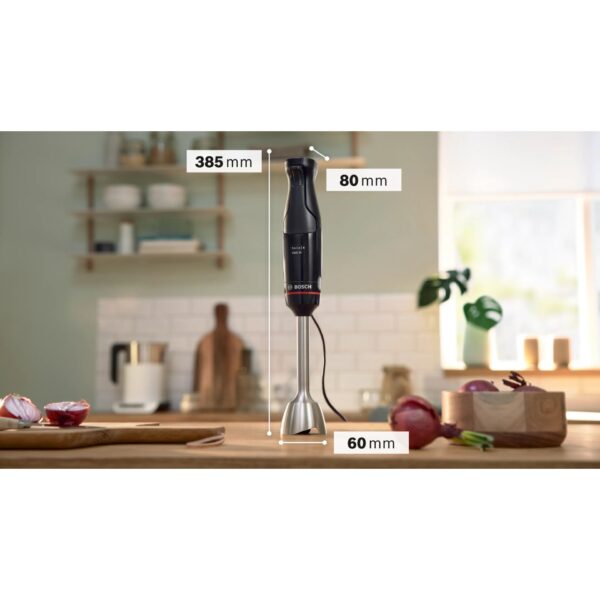 Bosch MSM 4B6V2 ErgoMaster Serie 4 Mixer schwarz / grau – Bild 3