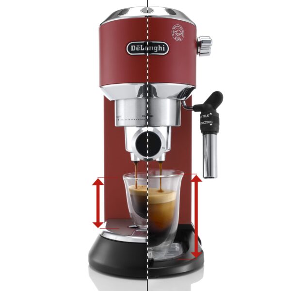 DeLonghi EC 685 R Dedica Style rot Kaffeemaschine – Bild 5