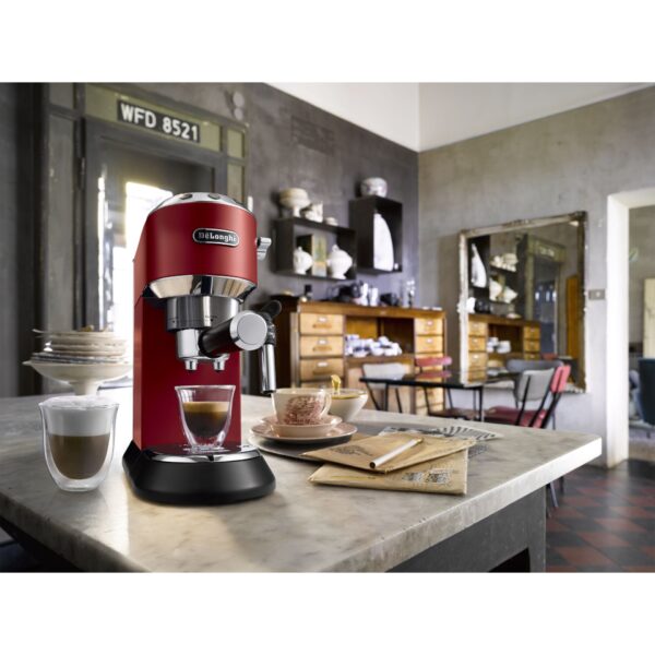 DeLonghi EC 685 R Dedica Style rot Kaffeemaschine – Bild 6