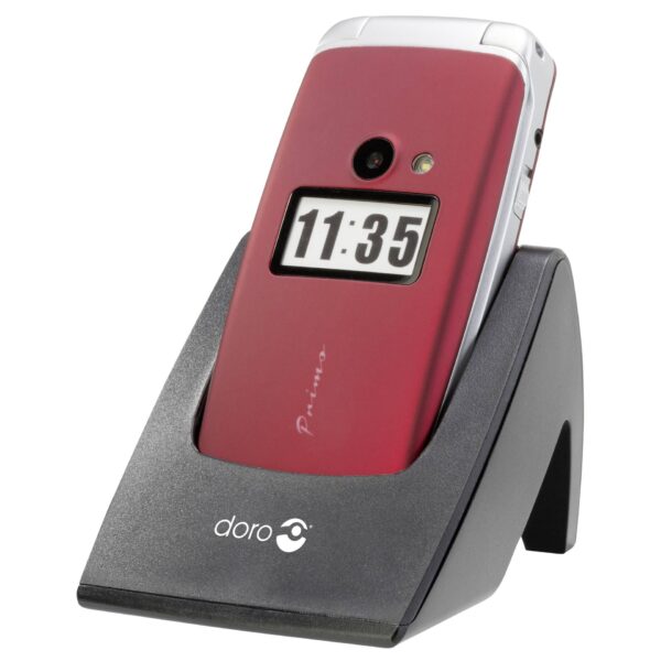 Doro Primo 413 Großtasten-Klapphandy Rot / Rentner-Telefon – Bild 6