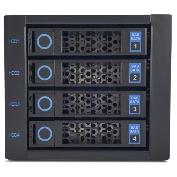 FANTEC WR-C3141-12G Backplane für 4x 3,5/2,5 HDD/SSD – Bild 3