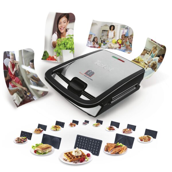 Tefal SW 854 D Snack Collection Waffel-/Sandwichtoaster – Bild 6