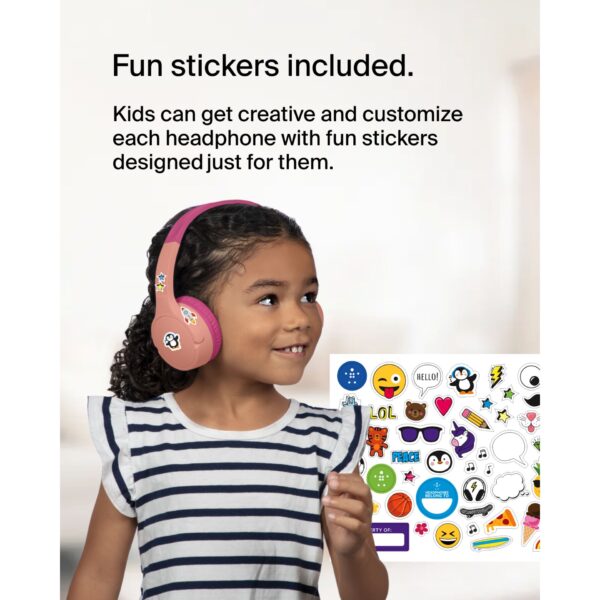 Belkin Soundform Mini-On-Ear für Kinder BT USB-C pi. AUD002btPKV3 – Bild 16