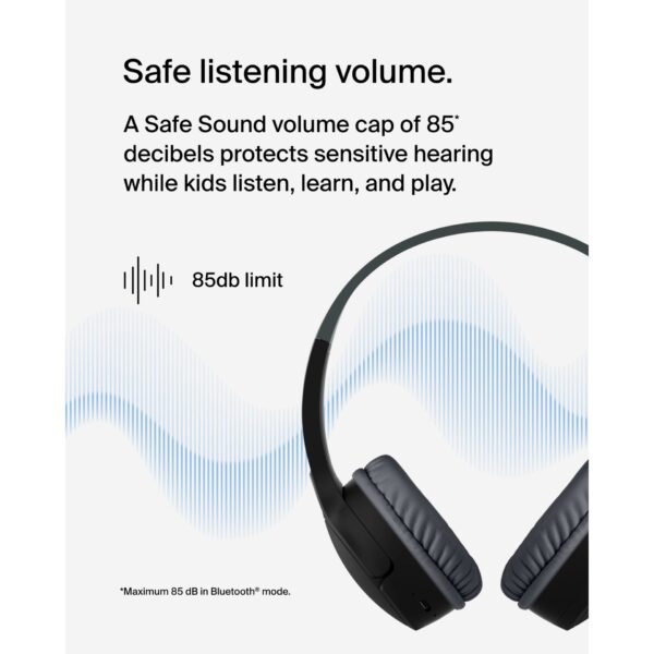 Belkin Soundform Mini-On-Ear für Kinder BT USB-C sch.AUD002btBKV3 – Bild 10