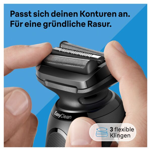 Braun Series 5 52-N7200cc + gratis cc black Elektrorasierer für Herren – Bild 7