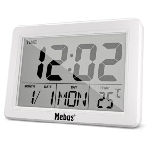 Mebus 25738 Quarz-Wecker, digital