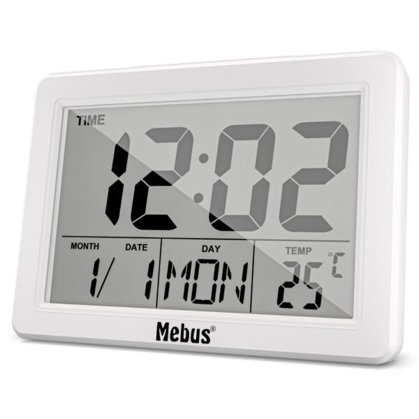 Mebus 25738 Quarz-Wecker, digital