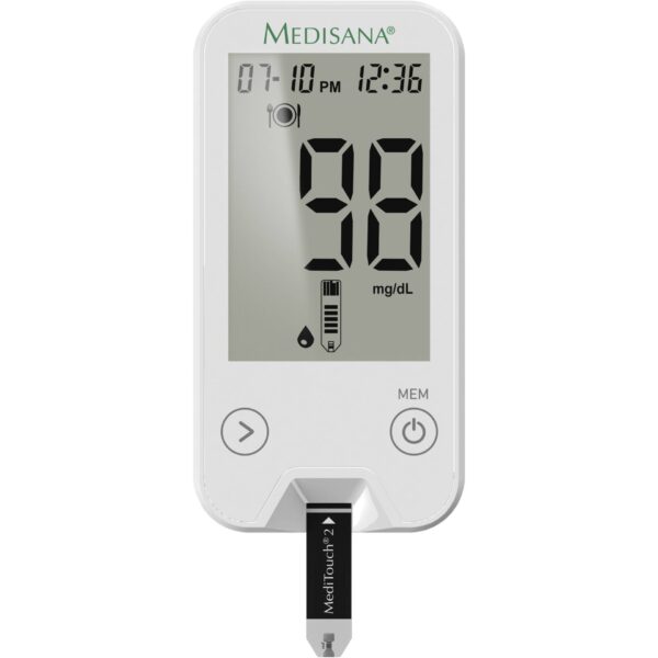 Medisana MediTouch 2 Blutzucker-Messgerät West-Vers. – Bild 2