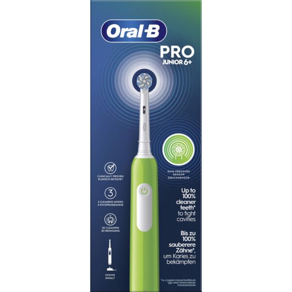 Oral-B Junior Base grün Kinderzahnbürste – Bild 3