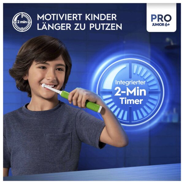Oral-B Junior Base grün Kinderzahnbürste – Bild 7