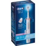 Oral-B PRO 3 3000 Sensitive Clean White JAS 22 Elektrische Zahnbürste
