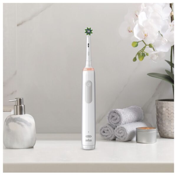 Oral-B PRO 3 3000 Sensitive Clean White JAS 22 Elektrische Zahnbürste – Bild 4