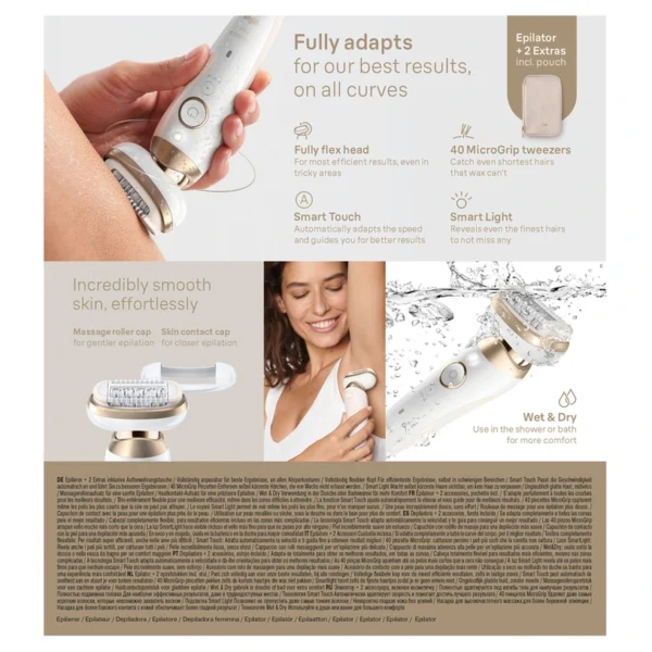 Braun Silk-epil 9-011 3D Epilierer – Bild 8