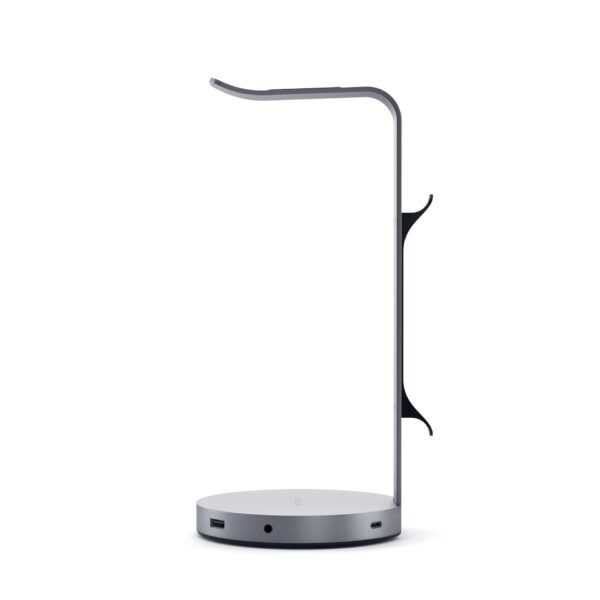 Satechi Aluminum Headphone Stand Hub space grey – Bild 2