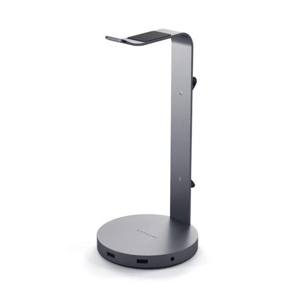 Satechi Aluminum Headphone Stand Hub space grey – Bild 4