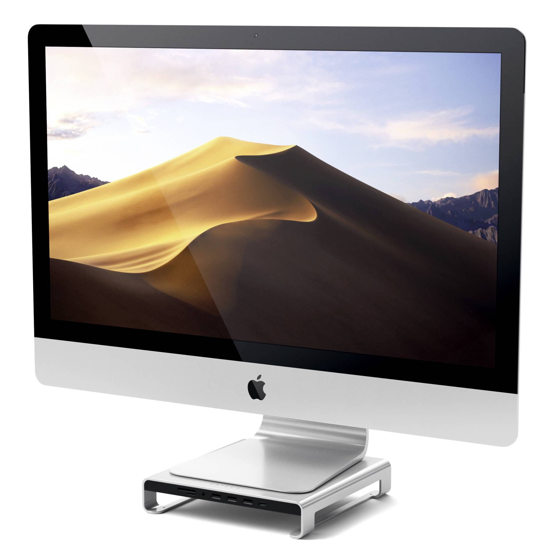 Satechi Aluminum Monitor Stand Hub for iMac silver – Bild 9