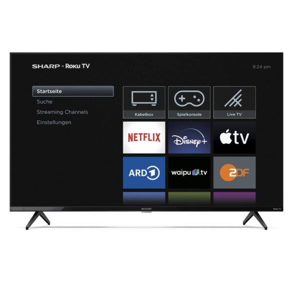 Sharp 43GJ4225E 43" 4K Ultra HD LED Roku TV – Bild 8