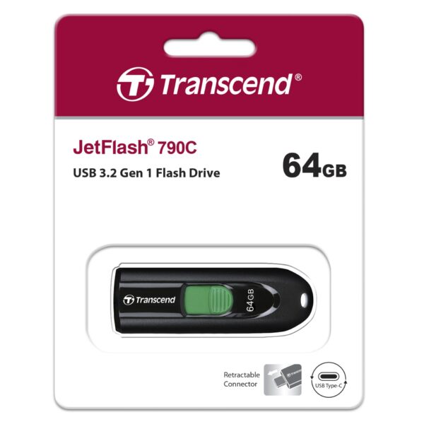 Transcend JetFlash 790 64GB USB 3.2 Type-C – Bild 7