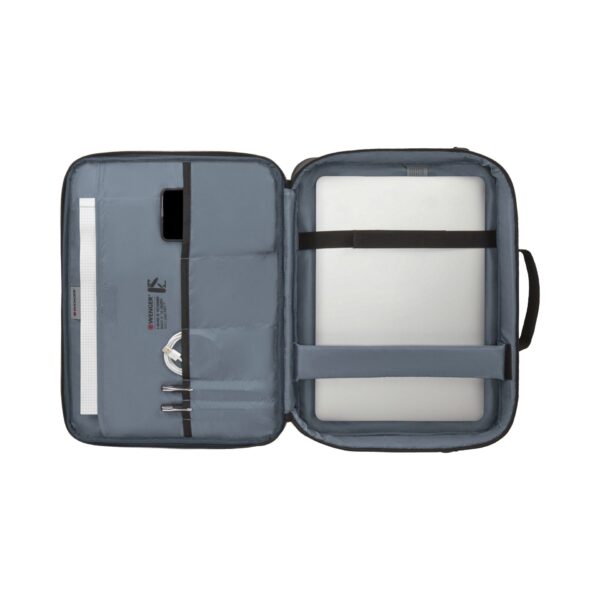 Wenger BQ 16" Laptop Case Clamshell Laptop Tasche schwarz – Bild 6