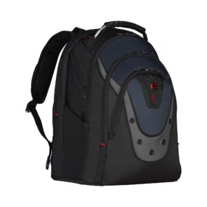 Wenger Ibex 17" bis 43,90 cm Laptop Rucksack schwarz / blau