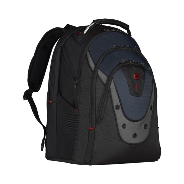Wenger Ibex 17" bis 43,90 cm Laptop Rucksack schwarz / blau