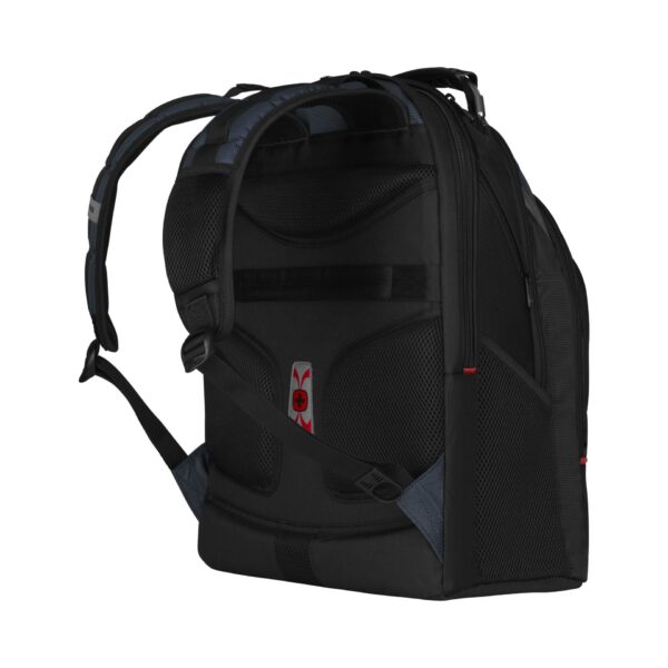 Wenger Ibex 17" bis 43,90 cm Laptop Rucksack schwarz / blau – Bild 4