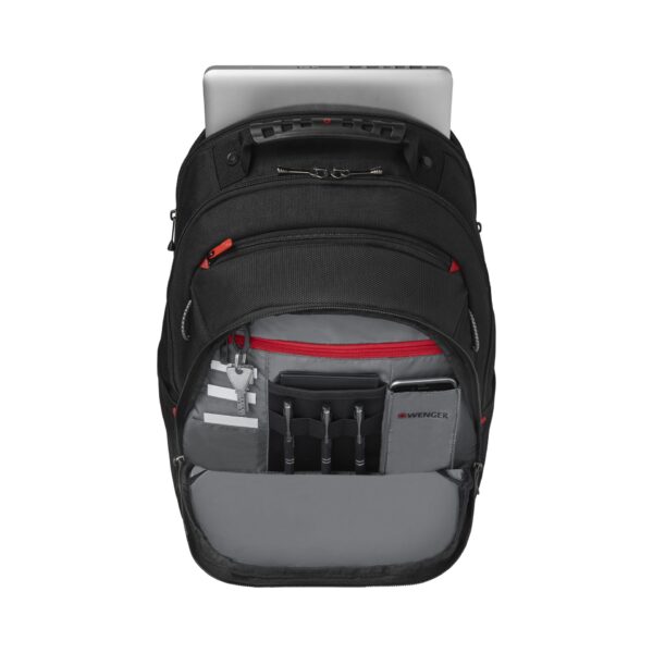 Wenger Legacy 16" Laptop Rucksack schwarz / grau – Bild 5