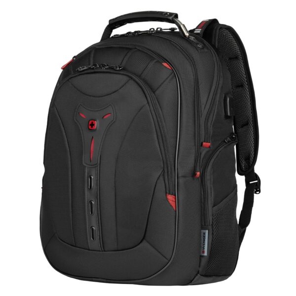 Wenger Pegasus Deluxe Ballistic Notebook Rucksack 16" schwarz – Bild 3