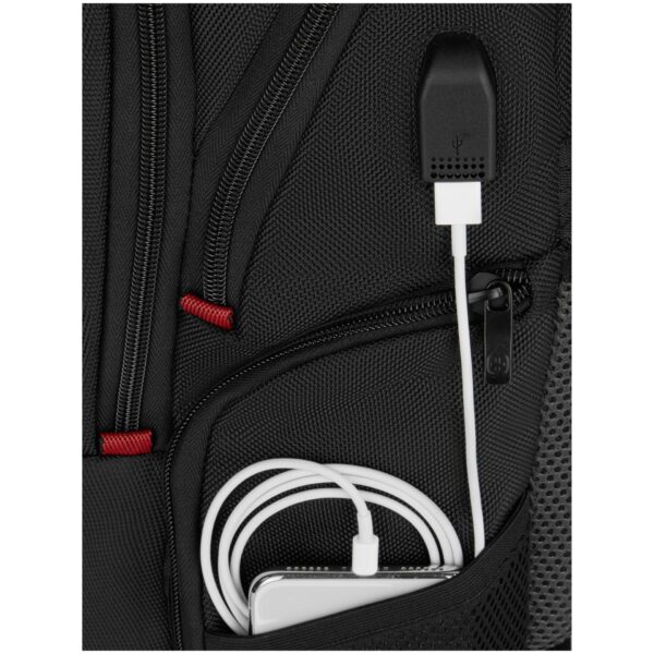 Wenger Pegasus Deluxe Ballistic Notebook Rucksack 16" schwarz – Bild 7