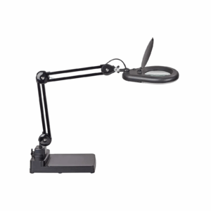 MAUL LED Lupenleuchte Viso mit Standfuß schwarz