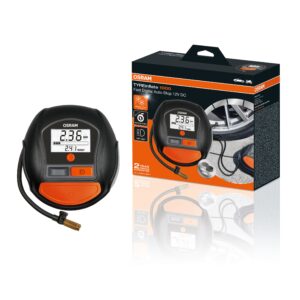 OSRAM TYREinflate 1000 Schnelle Reifenpumpe mit Kabel
