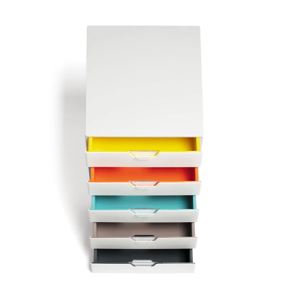 DURABLE Schubladenbox VARICOLOR 5 Fächer MIX mehrfbg – Bild 4