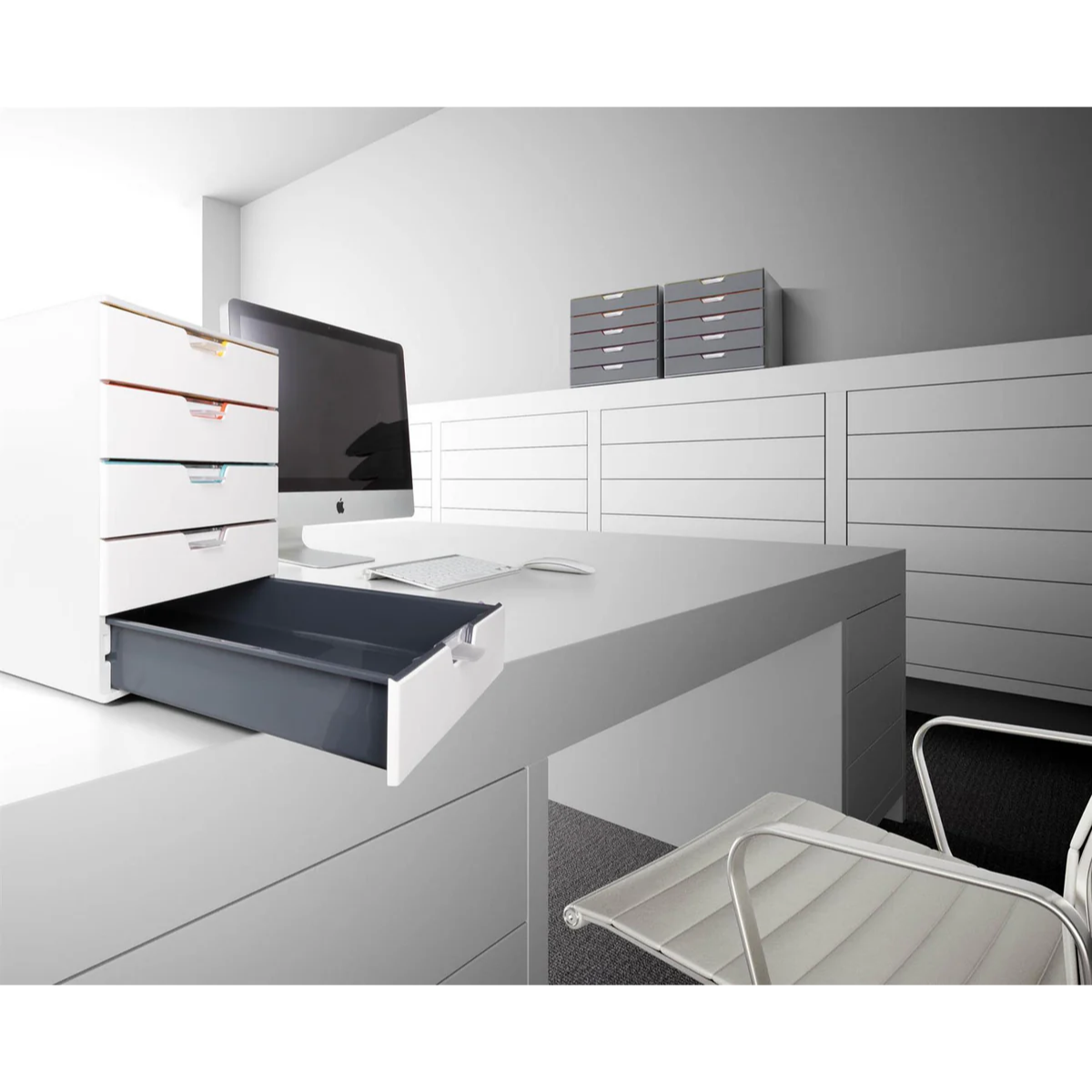 DURABLE Schubladenbox VARICOLOR 5 Fächer MIX mehrfbg – Bild 8