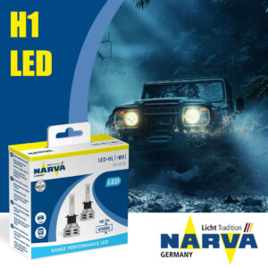 H1 NARVA 12V+24V LED 6500K RPL2 NVA NOECE