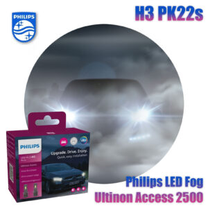 2 Stück Philips LED H3 12V 13W PK22s Ultinon Access 2500 6000K NO ECE