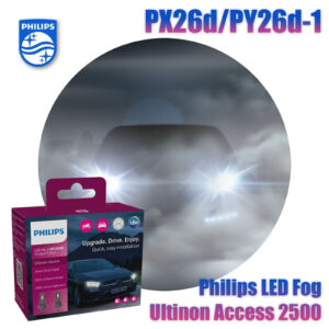 2 Stück Philips LED H7/H18 12V 16W PX26d/PY26d-1 Ultinon Access 2500 6000K NO ECE