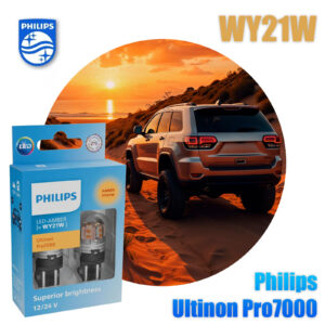 2 Stück Philips WY21W 12/24V WX3x16d Ultinon Pro7000 NOECE