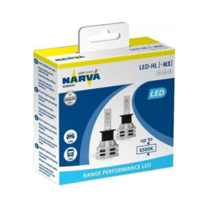 2 Stück H3 NARVA 12V+24V LED 6500K RPL2 NVA NOECE