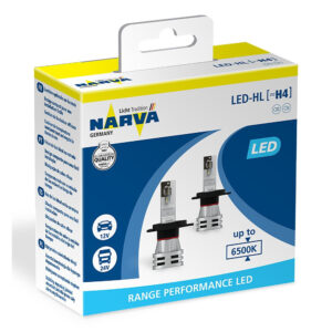 2 Stück H4 NARVA 12V+24V LED 6500K RPL2 NVA NOECE