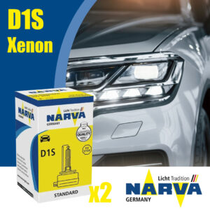 2 Stück D1S NARVA 12V 35W PK32d-2 Xenon