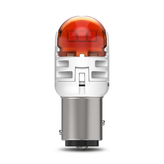 2 Stück Philips LED P21/5W 12V 2.5/0.5W Ultinon Pro6000 SI Amber Intense NOECE – Bild 2